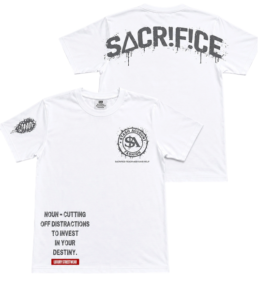 SACRIFICE T.shirt (grey logo)