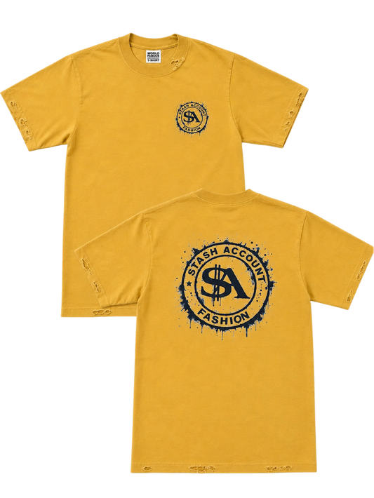 Mustard distressed