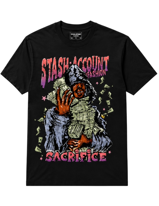 STASHY (sacrifice) heavyweight T shirt