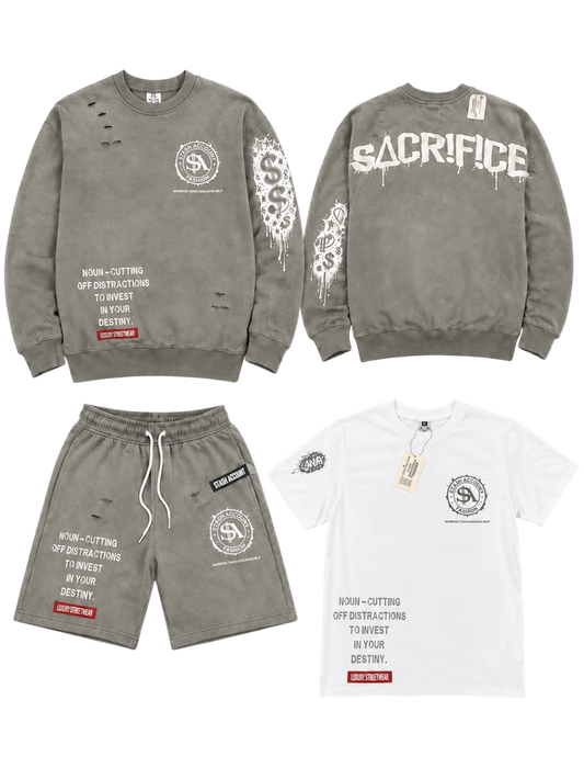 Distressed Crew set