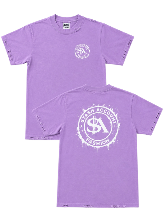 Lavender distressed