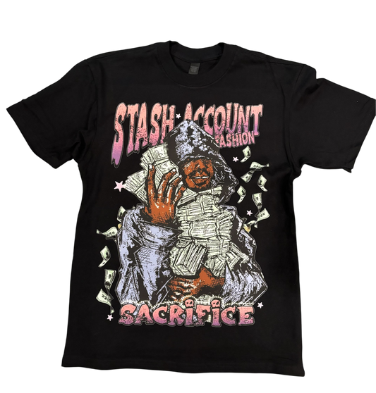 STASHY (sacrifice) heavyweight T shirt