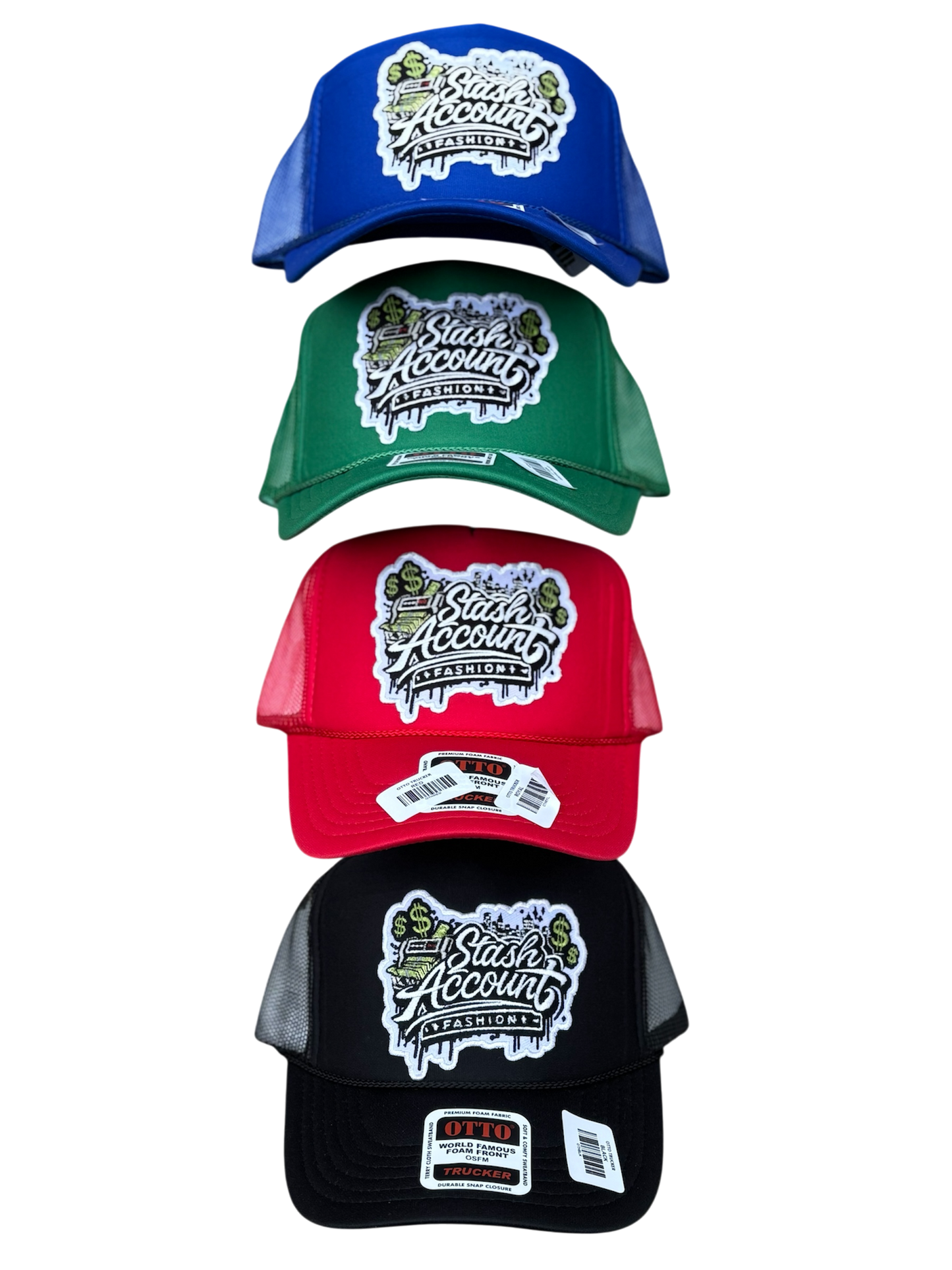 STASHY trucker hat